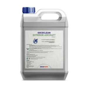 CLEANER SOCOCLEAN EXTERIOR AIRCRAFT CLEANER 5 L